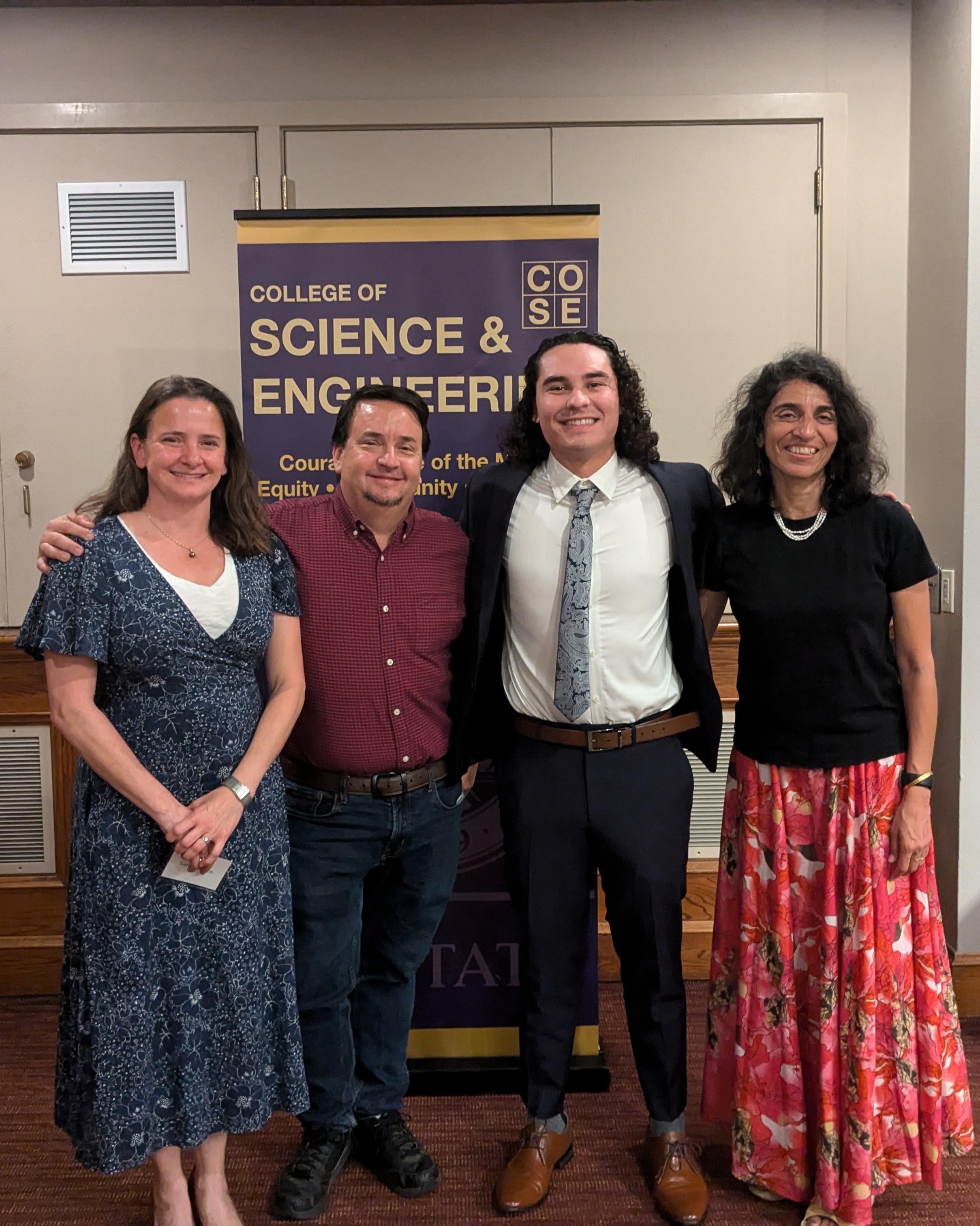 Josh and Sarah Green with Kevin Varos and Deepika Ahuja