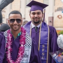 Graduates at Commencement