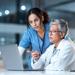 CMA working with doctor online